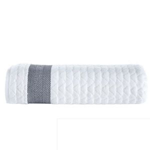 Brooks Brothers Herringbone Bath Sheet White